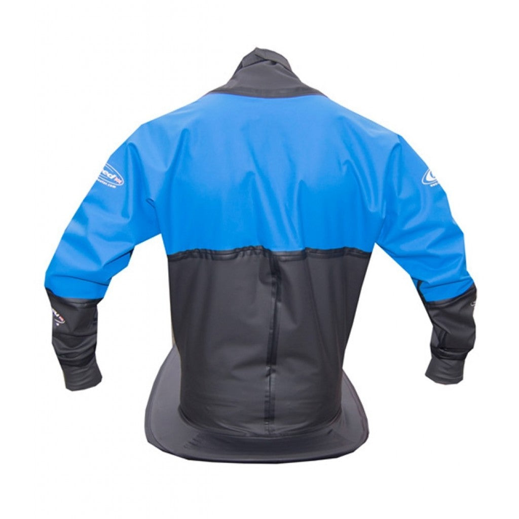 Blue and black Cag deck rear view