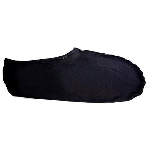 Black aquatherm sea sock side profile on a white background
