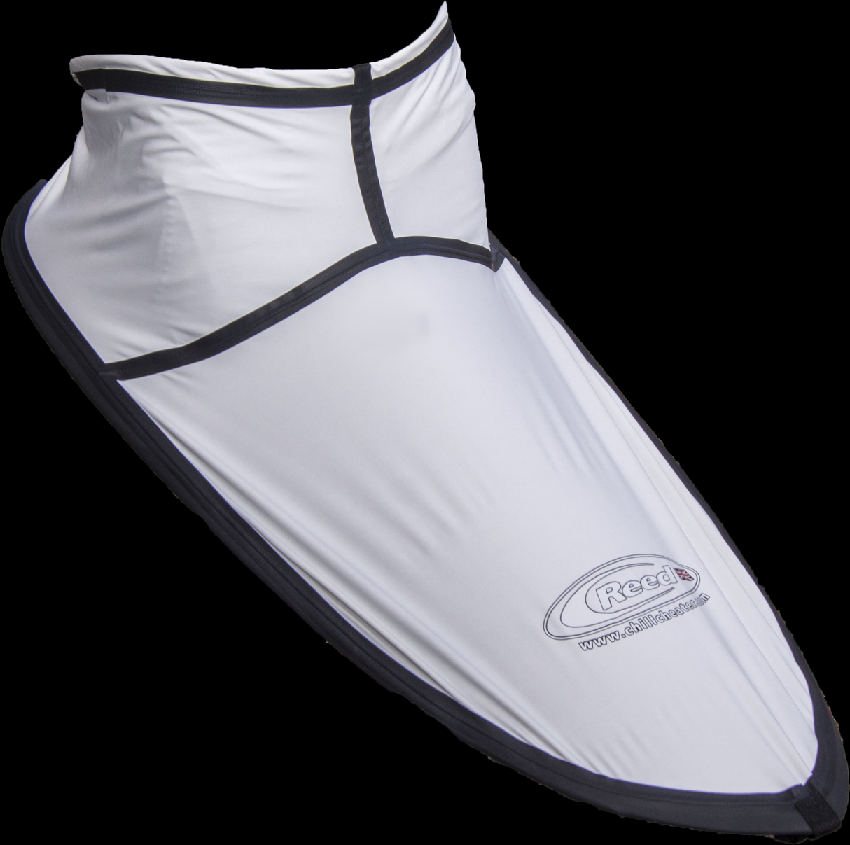 White Marathon aquatherm sprint Deck with Reed logo.