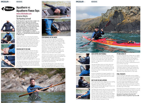 Best Kayaking Tops   Aquatherm vs Aquatherm Fleece