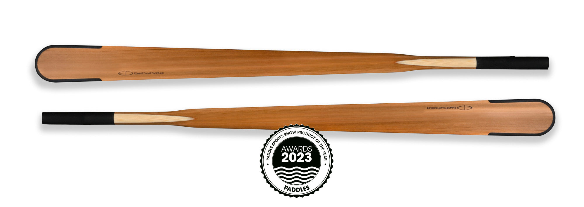 East Pole Nanook2 BlackBone - Wooden Greenland Paddle - Two-Piece
