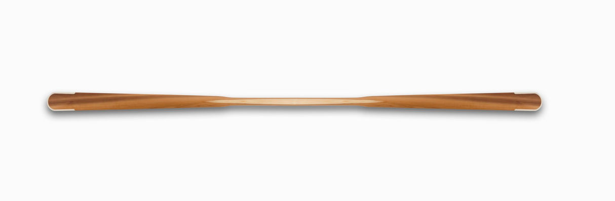 One-Piece - Wooden Greenland Paddle - East Pole Nanook BoneEdge Glow