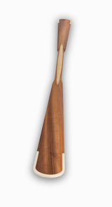 One-Piece - Wooden Greenland Paddle - East Pole Nanook BoneEdge Glow